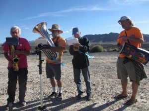 Catholic Worker Marching Band, photo by Felice Cohen-Joppa