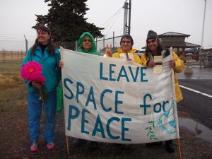 Toby Blomé, Pamela Osgood, Shirley Osgood and Mauro Oliveira, just after being released. Photo by Janie Kesselman