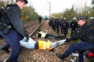 Castor blockade France