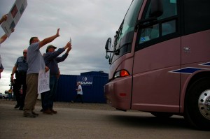 KC bus blocked 9-8