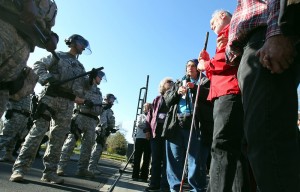 Annual Good Friday protest at Lawrence Livermore Laboratory Livermore