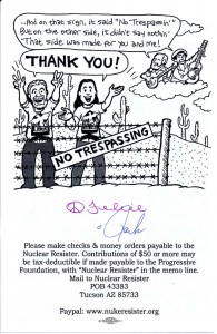 Nuclear Resister summer fund appeal
